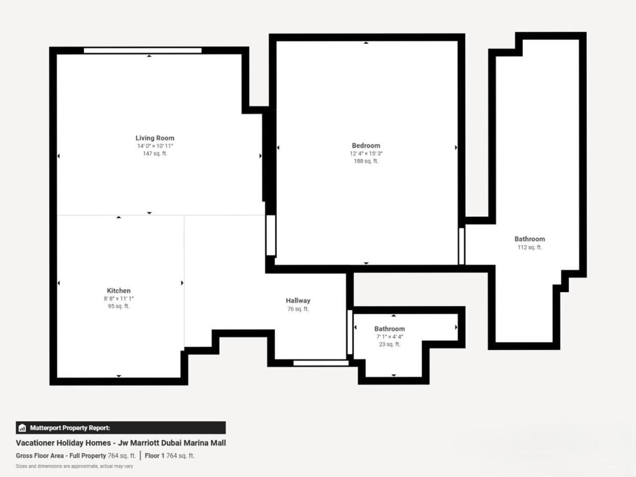 Jw Marriott - Stunning One Bedroom In The Marina Apartment Dubai